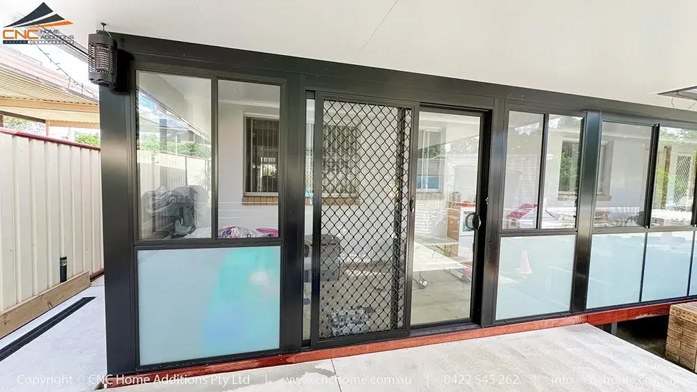 image1 Sunroom with Full AWS Auminium Windows and Doors at Prospec